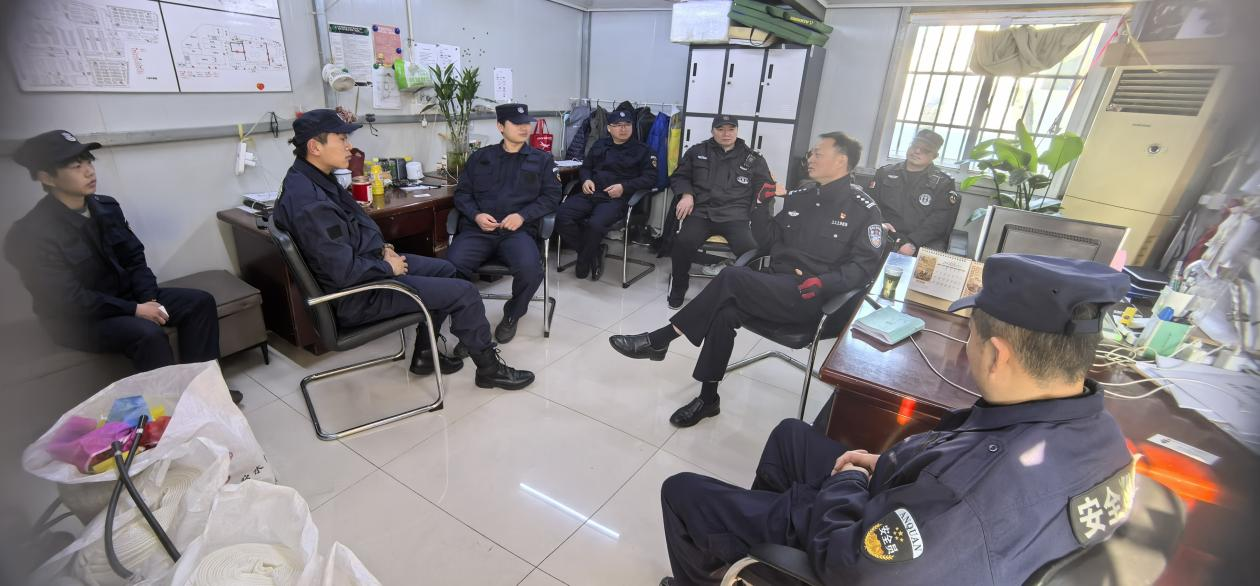 警企联动护商圈  钱江商城安保培训提质效